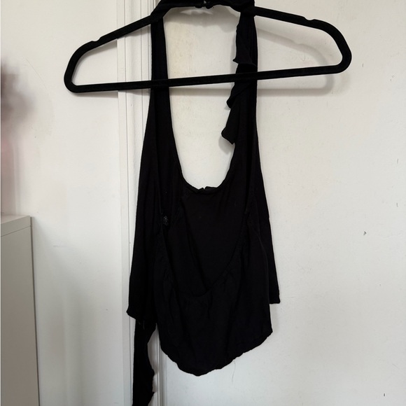 Motel Rocks Black Ruffle Camisole - Picture 2 of 4